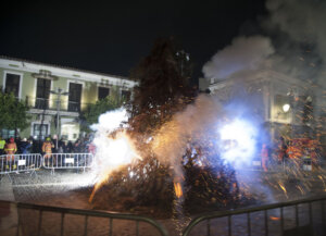 Hoguera de Sant Antoni en Paterna